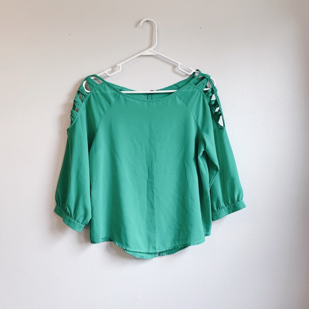 Green shirt